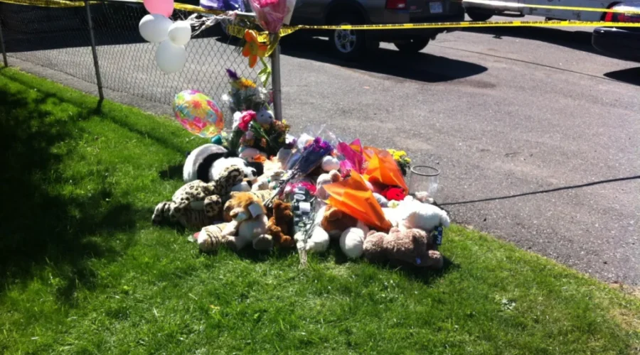 Memorial For 8 Year Old