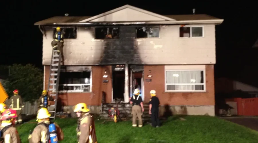 Major House Fire In Northwood