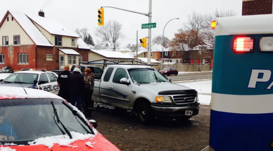 Minor Injuries In 2 Vehicle Crash