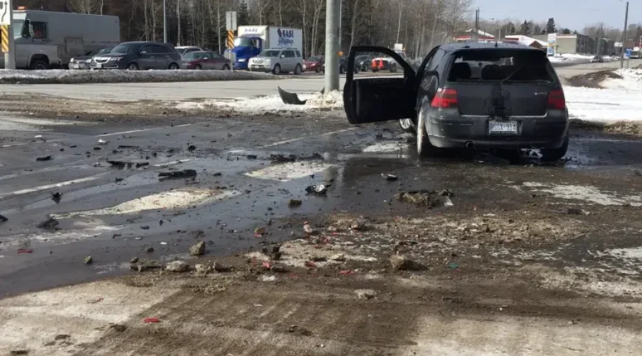 4 Vehicle Pileup On Highway 11/17