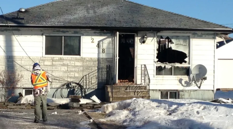 Fire Crews Battle Overnight House Fire