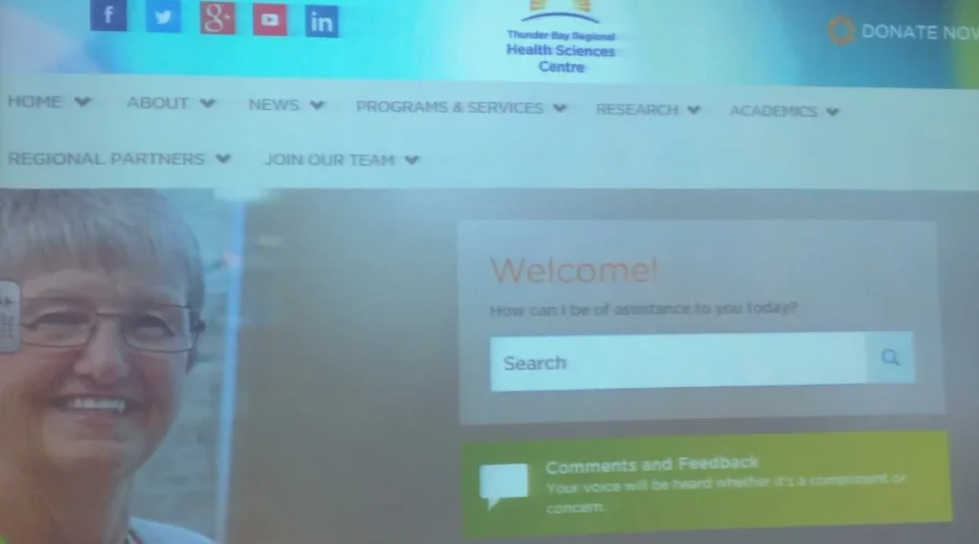Hospital Gets New Website