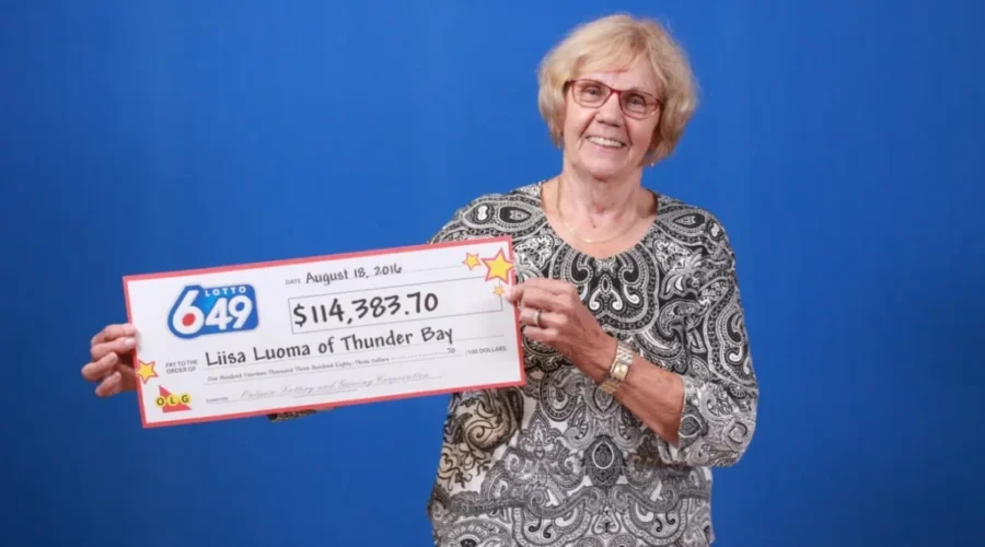 TB Woman Wins Lotto 6/49