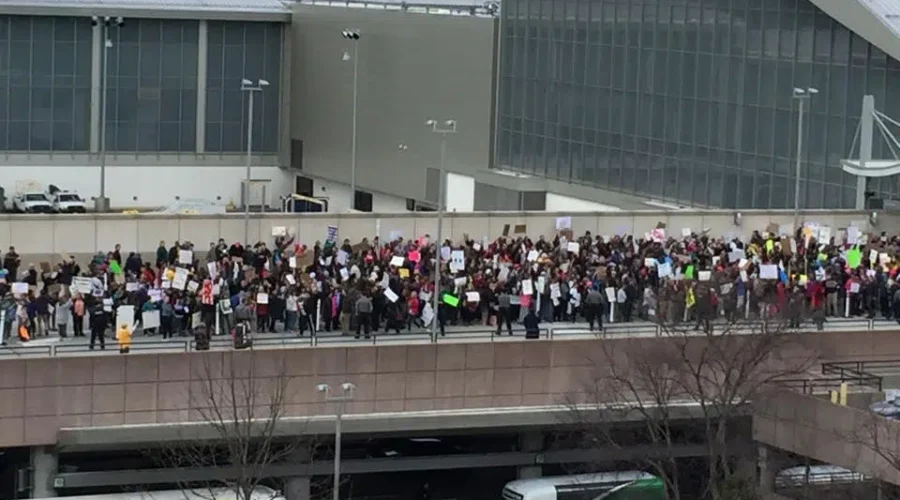 Local Scientist Rallies Against Trump Travel Ban