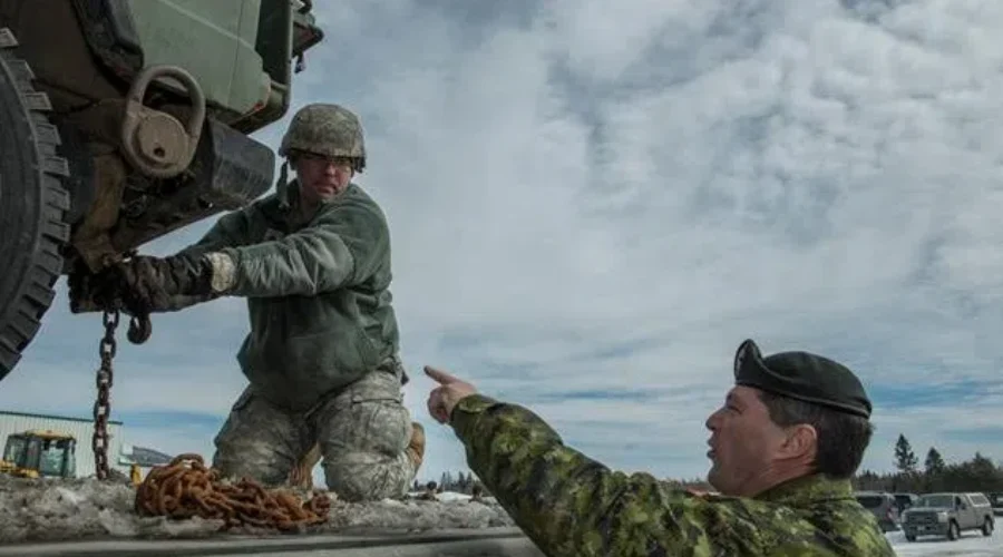 Reservists Active In Dog Lake