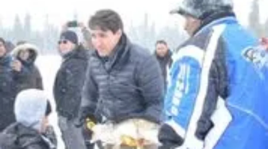 Trudeau Visits Pikangikum Today