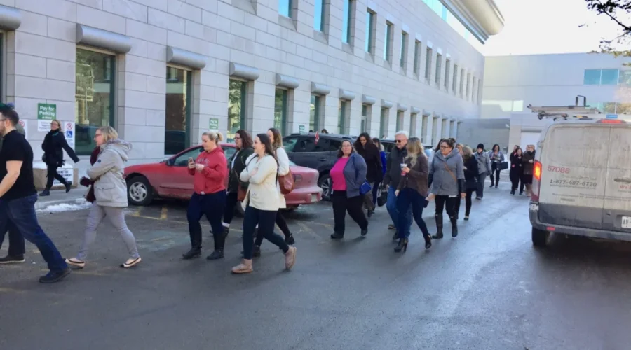 Government Building Evacuated