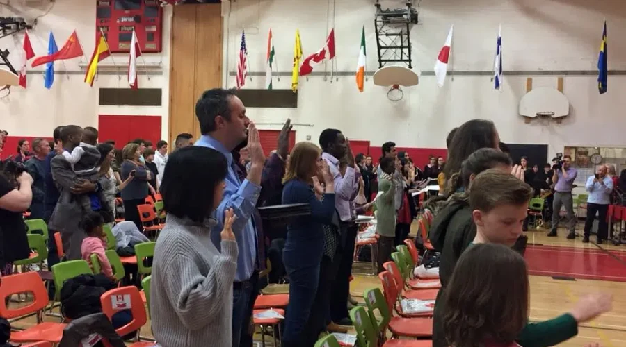 VIDEO: Hammarskjold Welcomes New Citizens