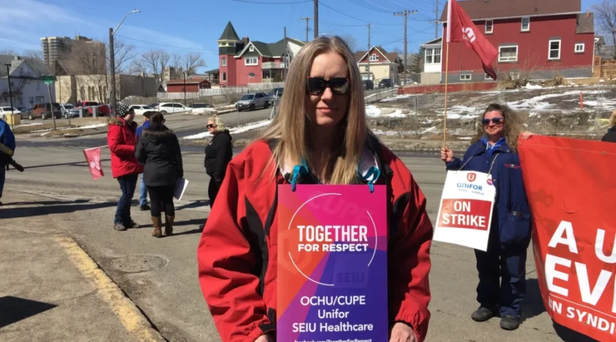 Hospital Workers Rally