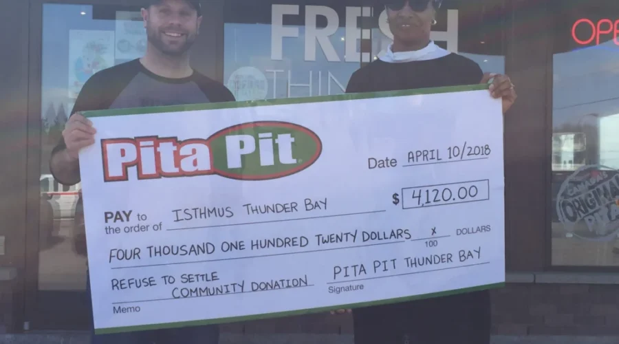 Isthmus Gets $4100 Donation
