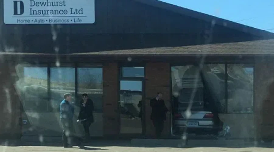 Car Smashes Into Local Business
