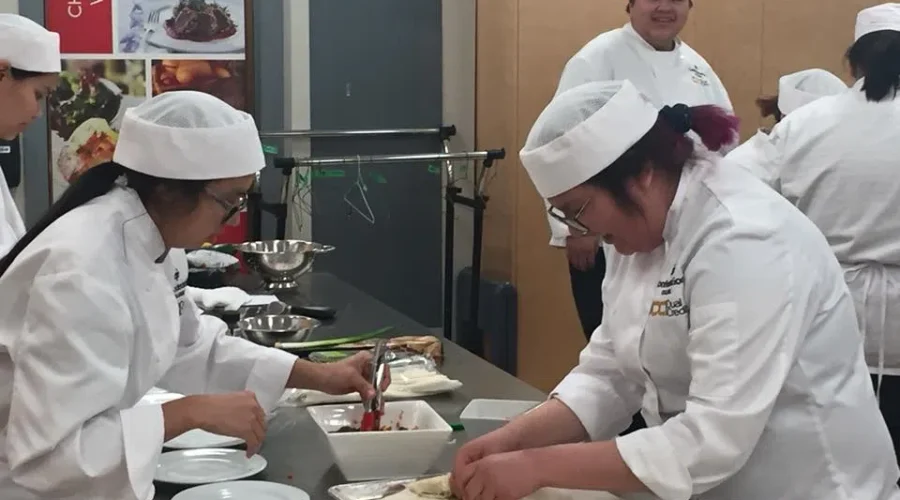 VIDEO: Dennis Franklin Cromarty HS Hosts Cooking Competition