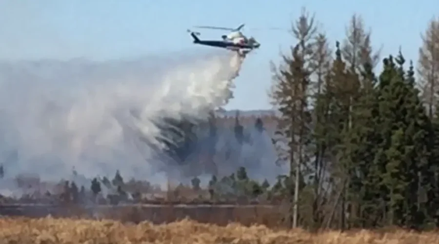 VIDEO: Grass Fires Keep Crews Busy