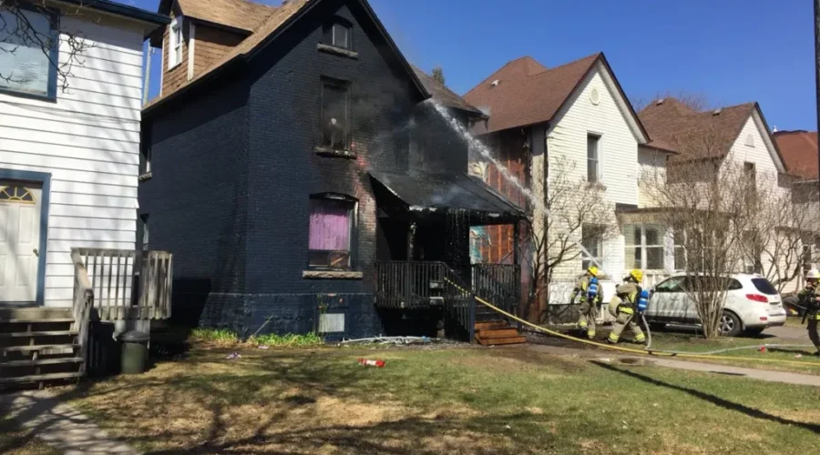 VIDEO: Extensive Damage In Marks St. South Fire