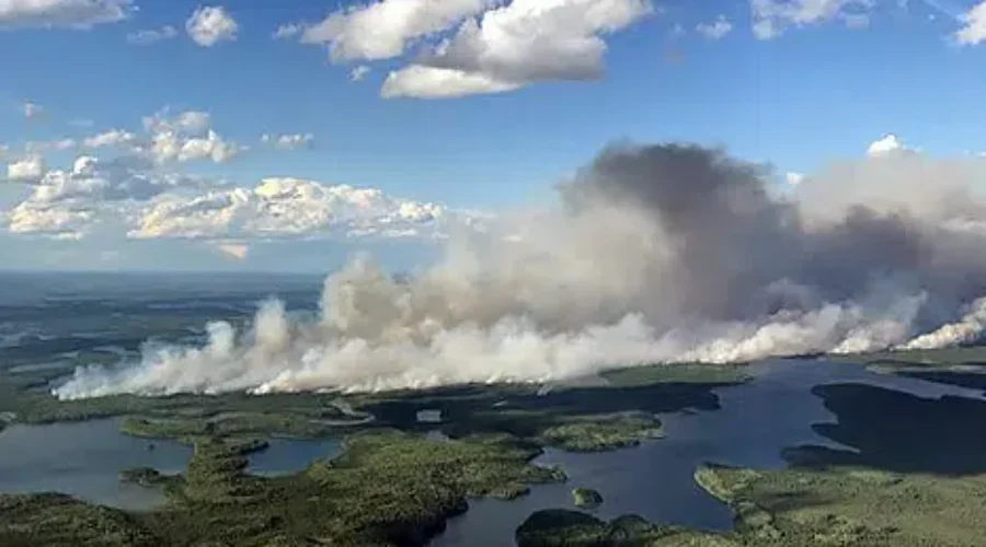 Summer Beaver Wildfires Remains Out Of Control