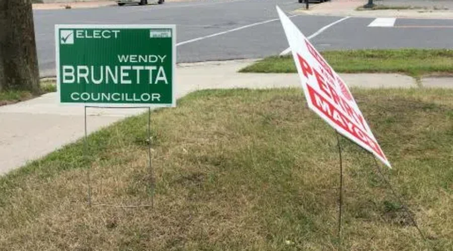Regional Candidates Upset By Election Sign Thefts