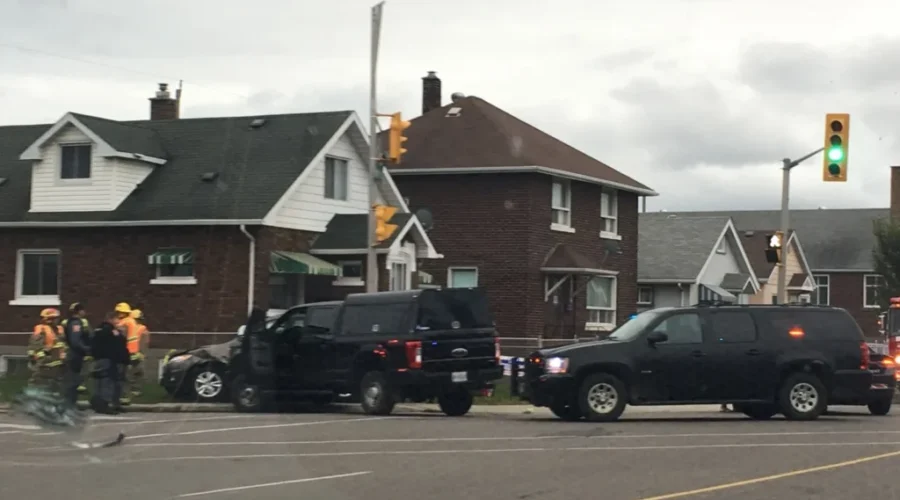 Police Cruiser Involved In Crash