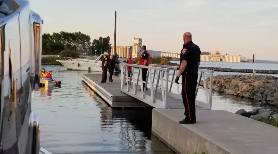 Man Unharmed After Marina Water Rescue