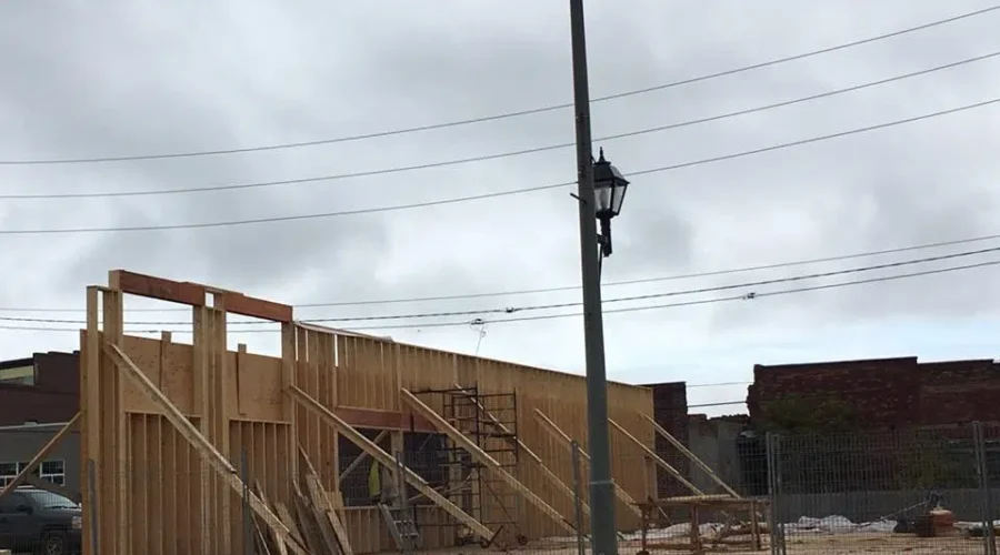 Newfie’s Pub Constructing New Building