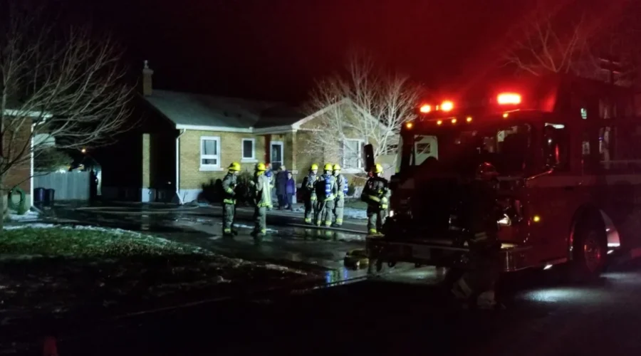 Gas/Propane Tanks Explode In Fire