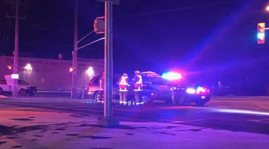 Police Cruiser Involved In Crash