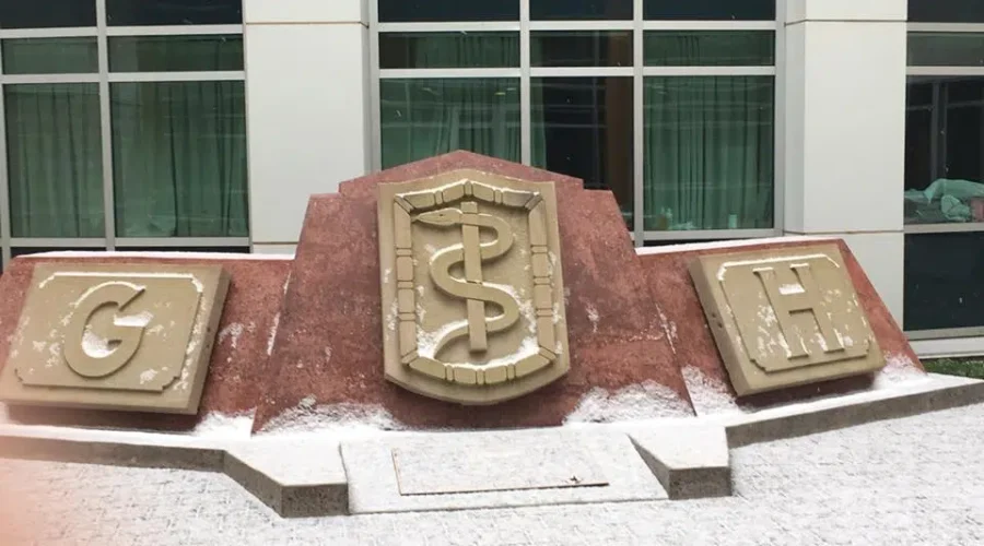 Monument Dedicated To PA General Hospital