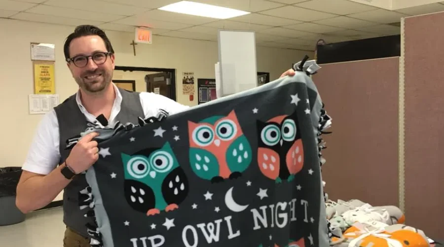 Fleece Blankets Going To Local Charities