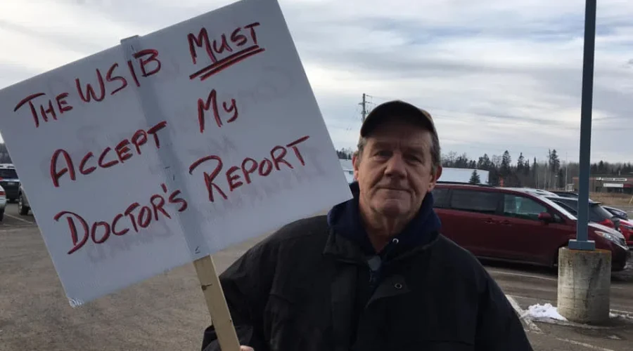 Rally At Local WSIB By Injured Workers