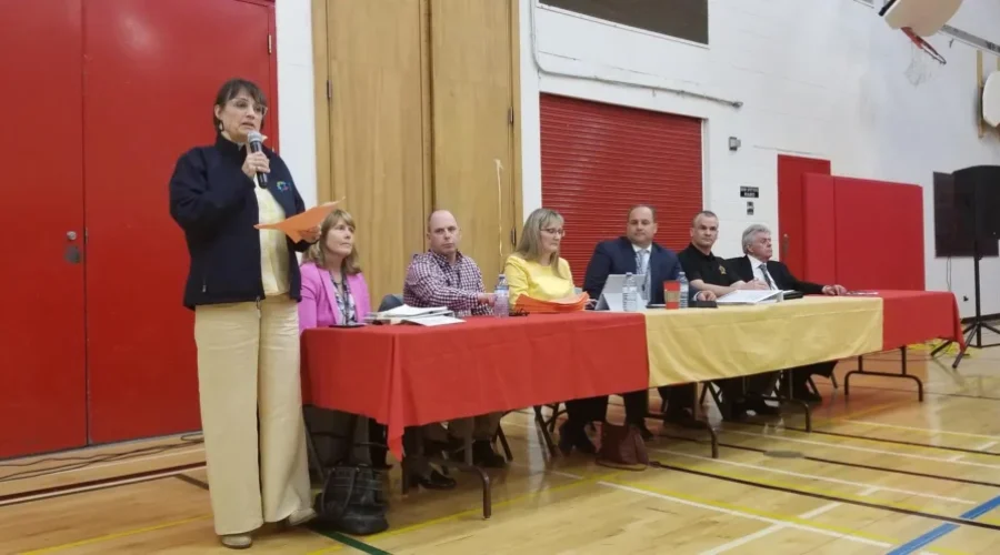 Board And Parents Talk After Threats