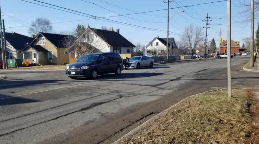 Boy Hurt After Collision With Mini-Van