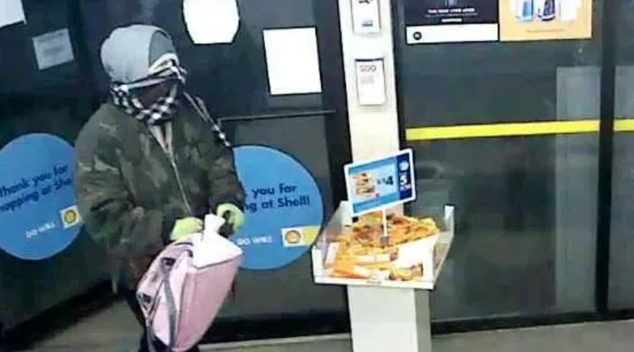 Gas Bar Robbery Suspect Sought