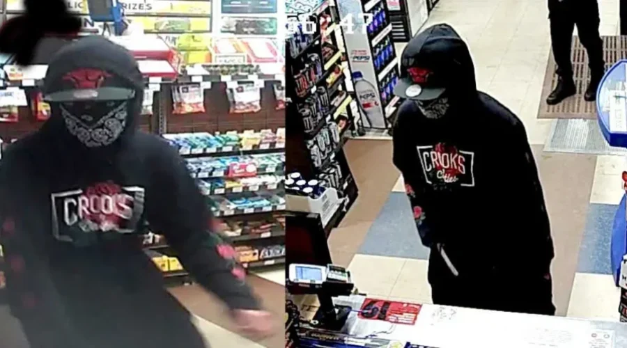 VIDEO: Police Hunt For Robbery Suspect