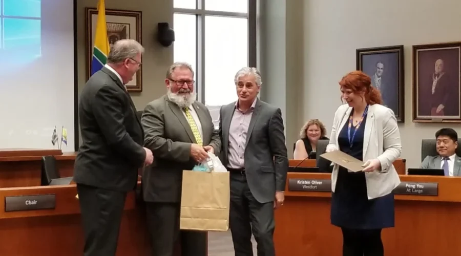 VIDEO: Fond Farewell For City Clerk