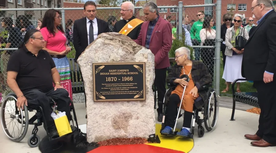 Residential School Monument Unveiled