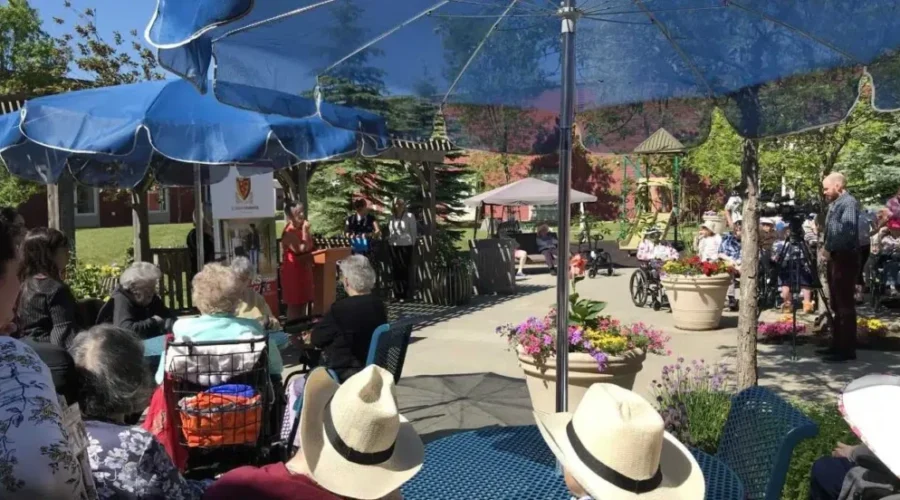 Company Helps Revive Senior’s Garden