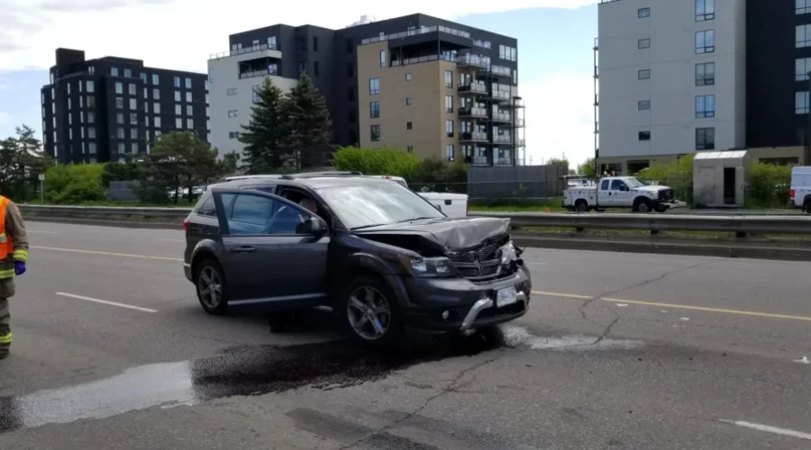 Morning Collision On Water Street