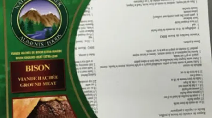 Bison Recall Canada Wide