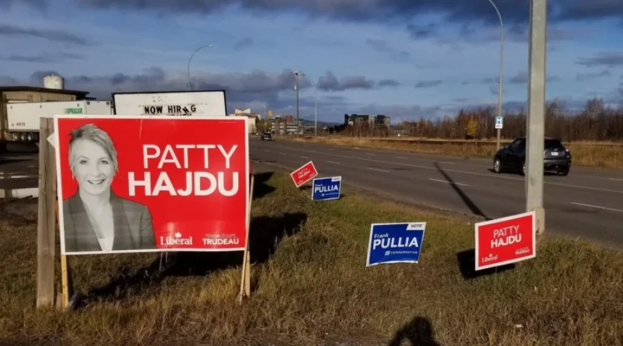 Election Signs Remain