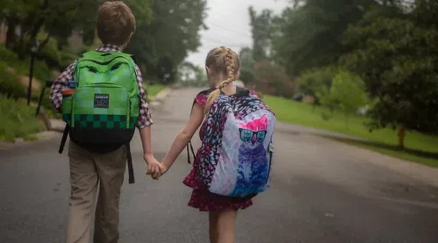 Walking To School