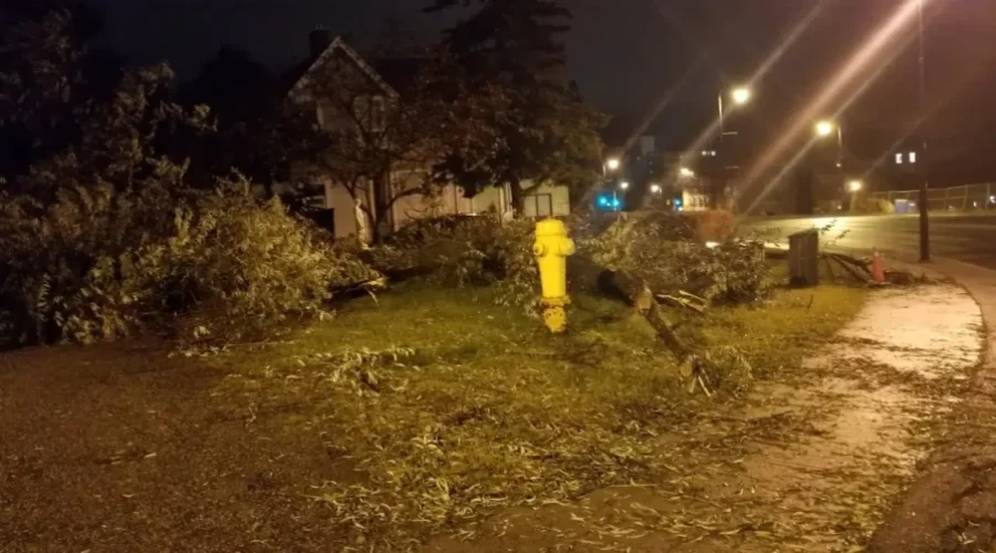 UPDATE 5:30am: Some Power Outages Remain