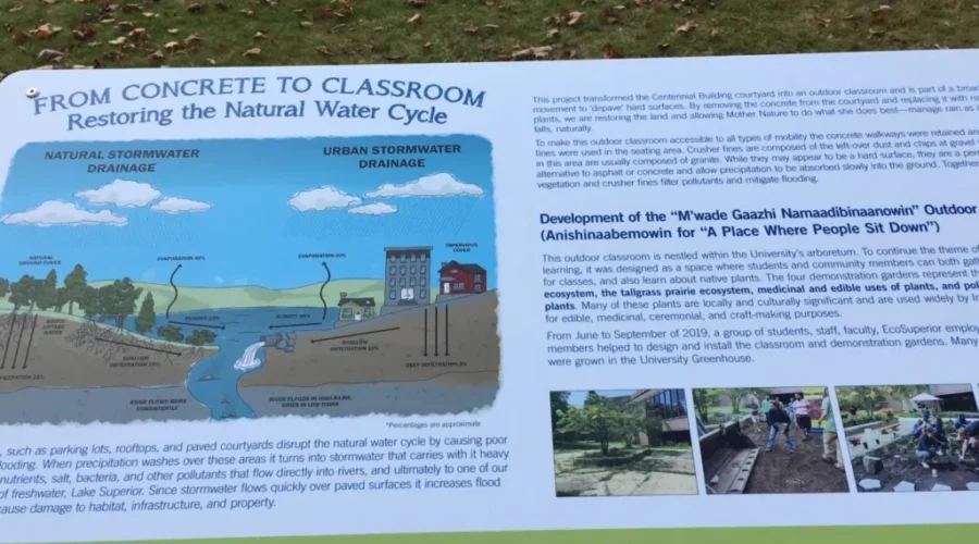 LU Unveils Outdoor Classroom