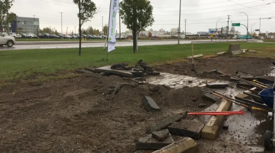 VIDEO: Depave TD Bank On Memorial
