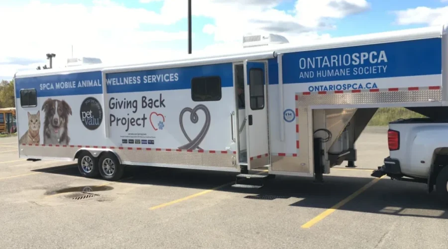 VIDEO: Mobile Animal Wellness Unit Visits T.Bay
