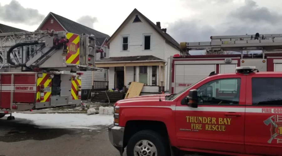 Fire Hits South-Side Home