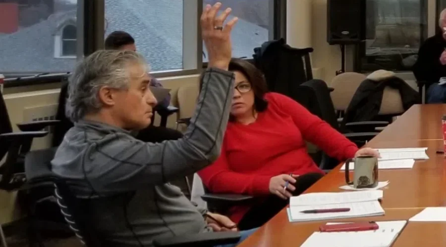 Testy Discussion Over Police Union