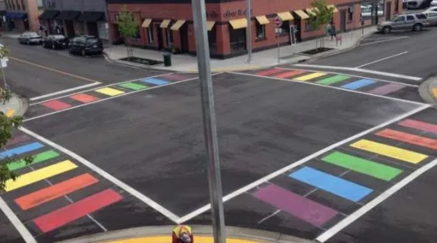 Rainbow Crosswalk Could Cost $35K