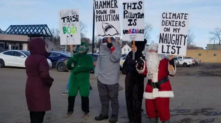 Local Youth Lead Climate Rally