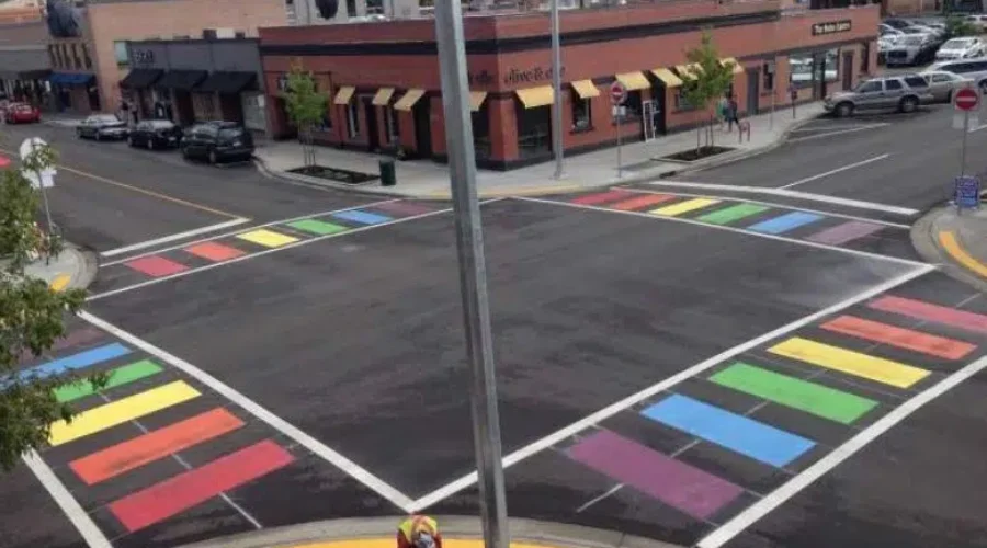 Thunder Pride Chair Defends Crosswalk