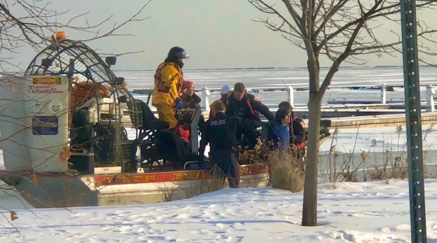 Second Ice Rescue At Marina