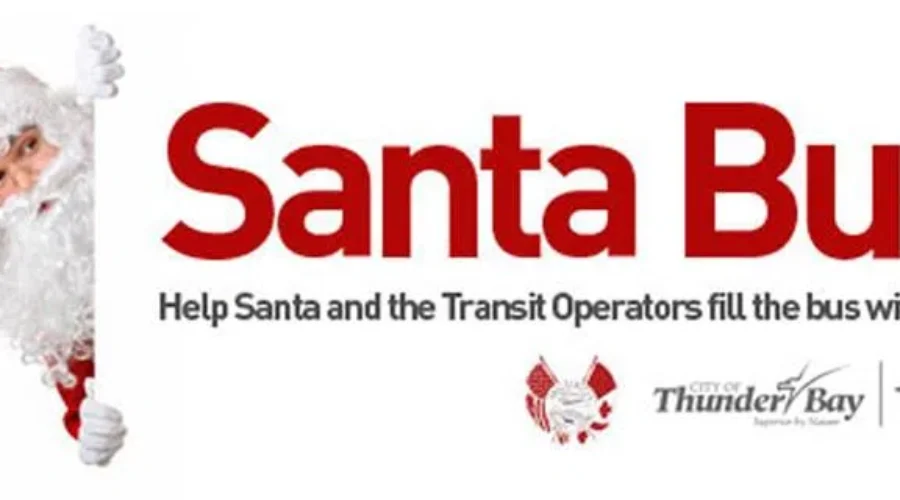 Santa Bus Brings In 10,000 Pounds Of Food